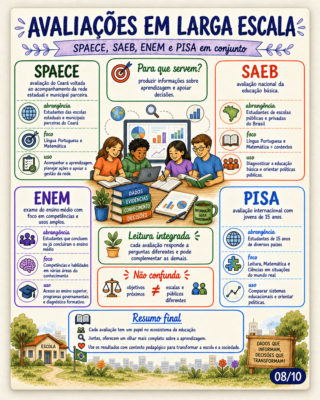 Mapa visual 4 do material SEDUC-PA